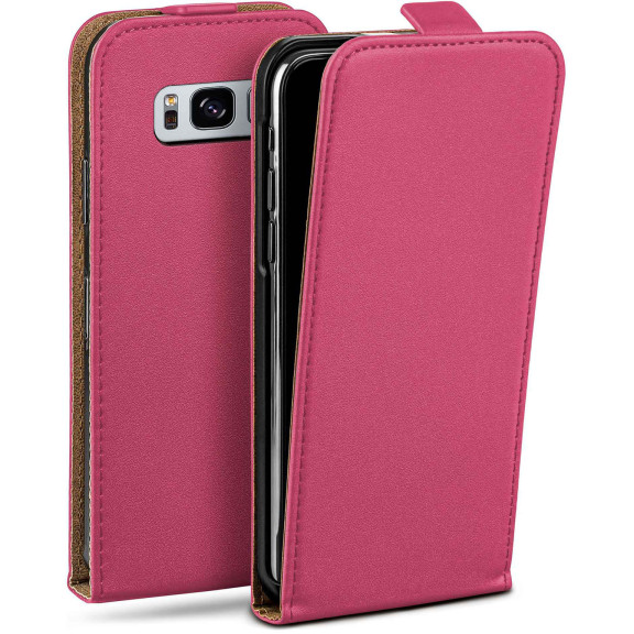 moex Flip Case Samsung Galaxy S8 Plus Klapphülle Leder Optik – Weiteres Produktbild 1 moex Flip Case Samsung Galaxy S8 Plus Klapphülle Leder Optik – Weiteres Produktbild 1