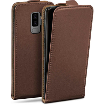 moex Flip Case Samsung Galaxy S9 Plus Klapphülle Leder Optik – Oxide-Brown moex Flip Case Samsung Galaxy S9 Plus Klapphülle Leder Optik – Oxide-Brown