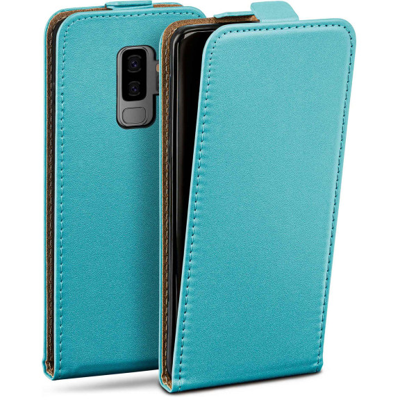 moex Flip Case Samsung Galaxy S9 Plus Klapphülle Leder Optik – Weiteres Produktbild 1 moex Flip Case Samsung Galaxy S9 Plus Klapphülle Leder Optik – Weiteres Produktbild 1