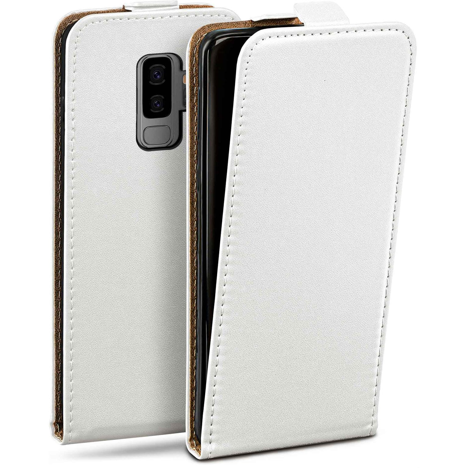 moex Flip Case Samsung Galaxy S9 Plus Klapphülle Leder Optik – Weiteres Produktbild 1 moex Flip Case Samsung Galaxy S9 Plus Klapphülle Leder Optik – Weiteres Produktbild 1