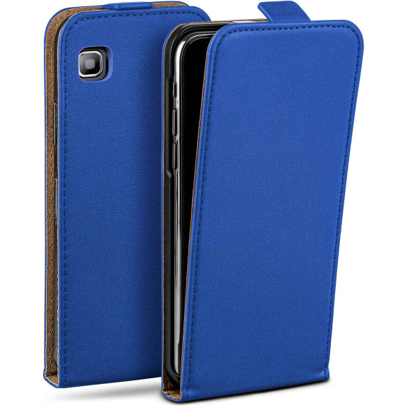 moex Flip Case Samsung Galaxy S Plus Klapphülle Leder Optik – Weiteres Produktbild 1 moex Flip Case Samsung Galaxy S Plus Klapphülle Leder Optik – Weiteres Produktbild 1