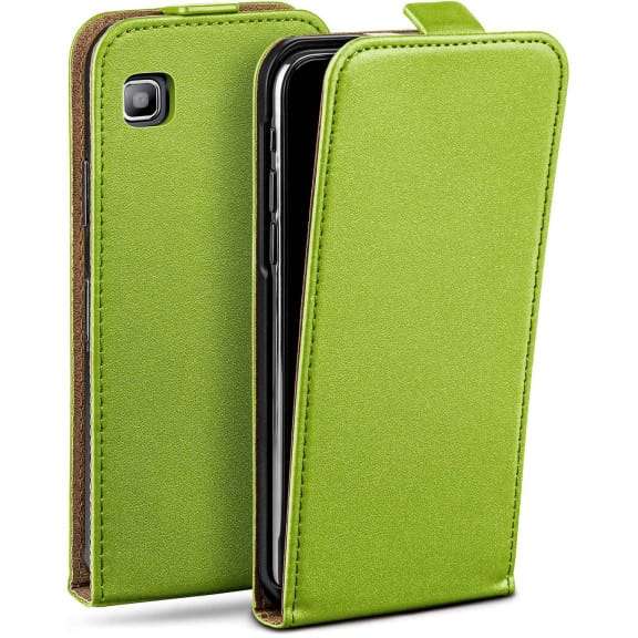 moex Flip Case Samsung Galaxy S Plus Klapphülle Leder Optik – Weiteres Produktbild 1 moex Flip Case Samsung Galaxy S Plus Klapphülle Leder Optik – Weiteres Produktbild 1