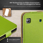 moex Flip Case Samsung Galaxy S Plus Klapphülle Leder Optik – Produktbild 3