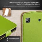 moex Flip Case Samsung Galaxy S Plus Klapphülle Leder Optik – Produktbild 3