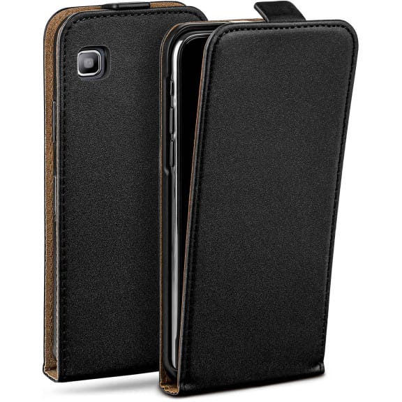 moex Flip Case Samsung Galaxy S Plus Klapphülle Leder Optik – Weiteres Produktbild 1 moex Flip Case Samsung Galaxy S Plus Klapphülle Leder Optik – Weiteres Produktbild 1