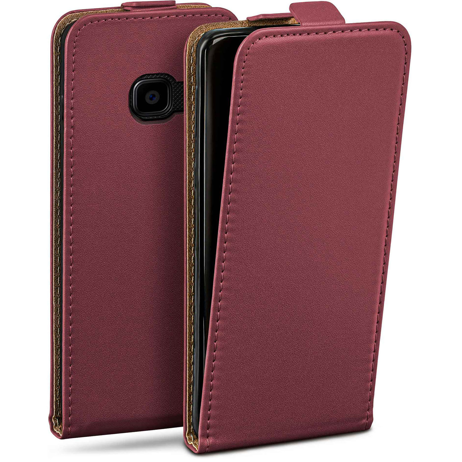 moex Flip Case Samsung Galaxy Xcover 4 Klapphülle Leder Optik – Weiteres Produktbild 1 moex Flip Case Samsung Galaxy Xcover 4 Klapphülle Leder Optik – Weiteres Produktbild 1