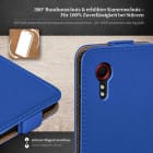 moex Flip Case Samsung Galaxy XCover 5 Klapphülle Leder Optik – Weiteres Produktbild 3