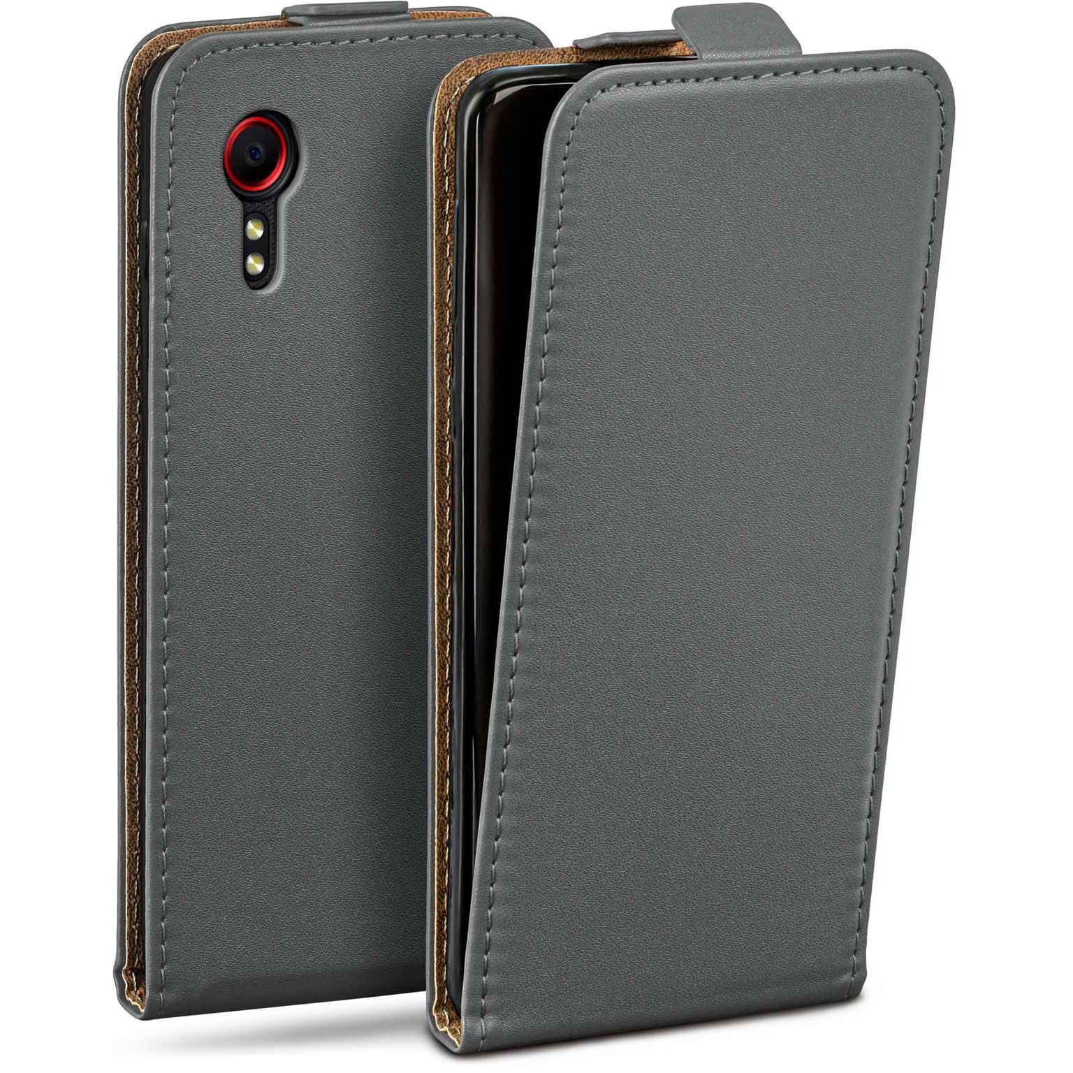 moex Flip Case Samsung Galaxy XCover 5 Klapphülle Leder Optik – Weiteres Produktbild 1 moex Flip Case Samsung Galaxy XCover 5 Klapphülle Leder Optik – Weiteres Produktbild 1