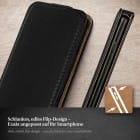 moex Flip Case Sony Xperia XZ1 Compact Klapphülle Leder Optik – Weiteres Produktbild 2