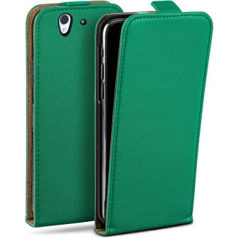 moex Flip Case Sony Xperia Z Klapphülle Leder Optik – Emerald-Green moex Flip Case Sony Xperia Z Klapphülle Leder Optik – Emerald-Green