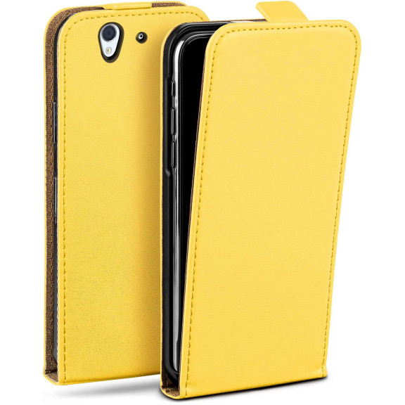 moex Flip Case Sony Xperia Z Klapphülle Leder Optik – Weiteres Produktbild 1