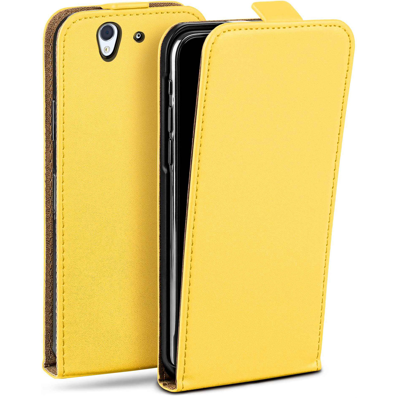 moex Flip Case Sony Xperia Z Klapphülle Leder Optik – Weiteres Produktbild 1 moex Flip Case Sony Xperia Z Klapphülle Leder Optik – Weiteres Produktbild 1