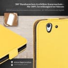 moex Flip Case Sony Xperia Z Klapphülle Leder Optik – Weiteres Produktbild 3