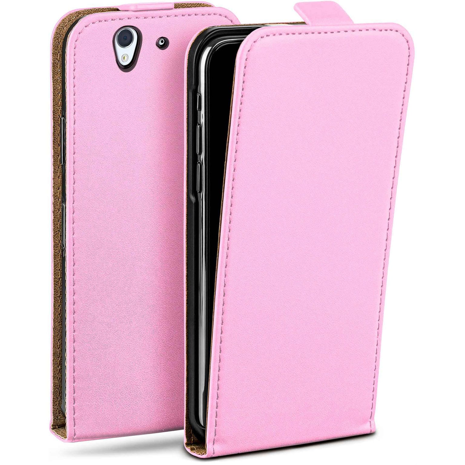 moex Flip Case Sony Xperia Z Klapphülle Leder Optik – Weiteres Produktbild 1 moex Flip Case Sony Xperia Z Klapphülle Leder Optik – Weiteres Produktbild 1