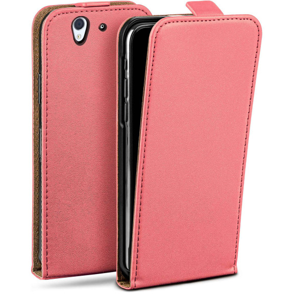 moex Flip Case Sony Xperia Z Klapphülle Leder Optik – Weiteres Produktbild 1