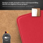 moex Flip Case Sony Xperia Z Klapphülle Leder Optik – Produktbild 5