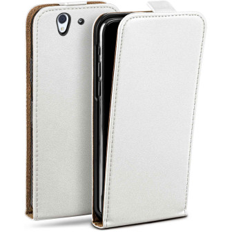 moex Flip Case Sony Xperia Z Klapphülle Leder Optik – Pearl-White moex Flip Case Sony Xperia Z Klapphülle Leder Optik – Pearl-White
