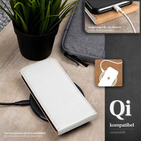 moex Flip Case Sony Xperia Z Klapphülle Leder Optik – Weiteres Produktbild 6