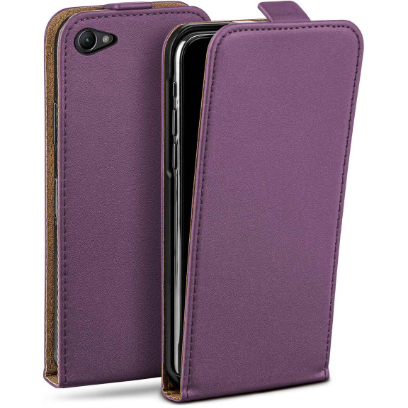 moex Flip Case Sony Xperia Z1 Compact Klapphülle Leder Optik – Weiteres Produktbild 1 moex Flip Case Sony Xperia Z1 Compact Klapphülle Leder Optik – Weiteres Produktbild 1