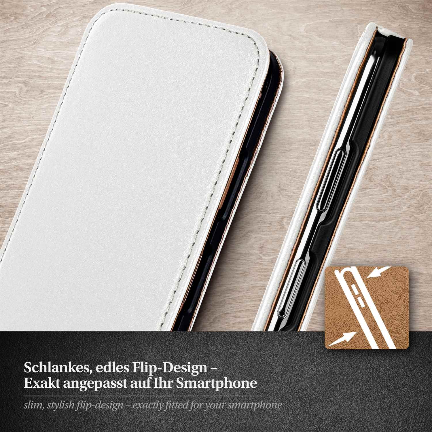 moex Flip Case Sony Xperia Z1 Compact Klapphülle Leder Optik – Weiteres Produktbild 1