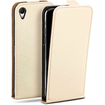 moex Flip Case Sony Xperia Z1 Klapphülle Leder Optik – Navajo-White moex Flip Case Sony Xperia Z1 Klapphülle Leder Optik – Navajo-White