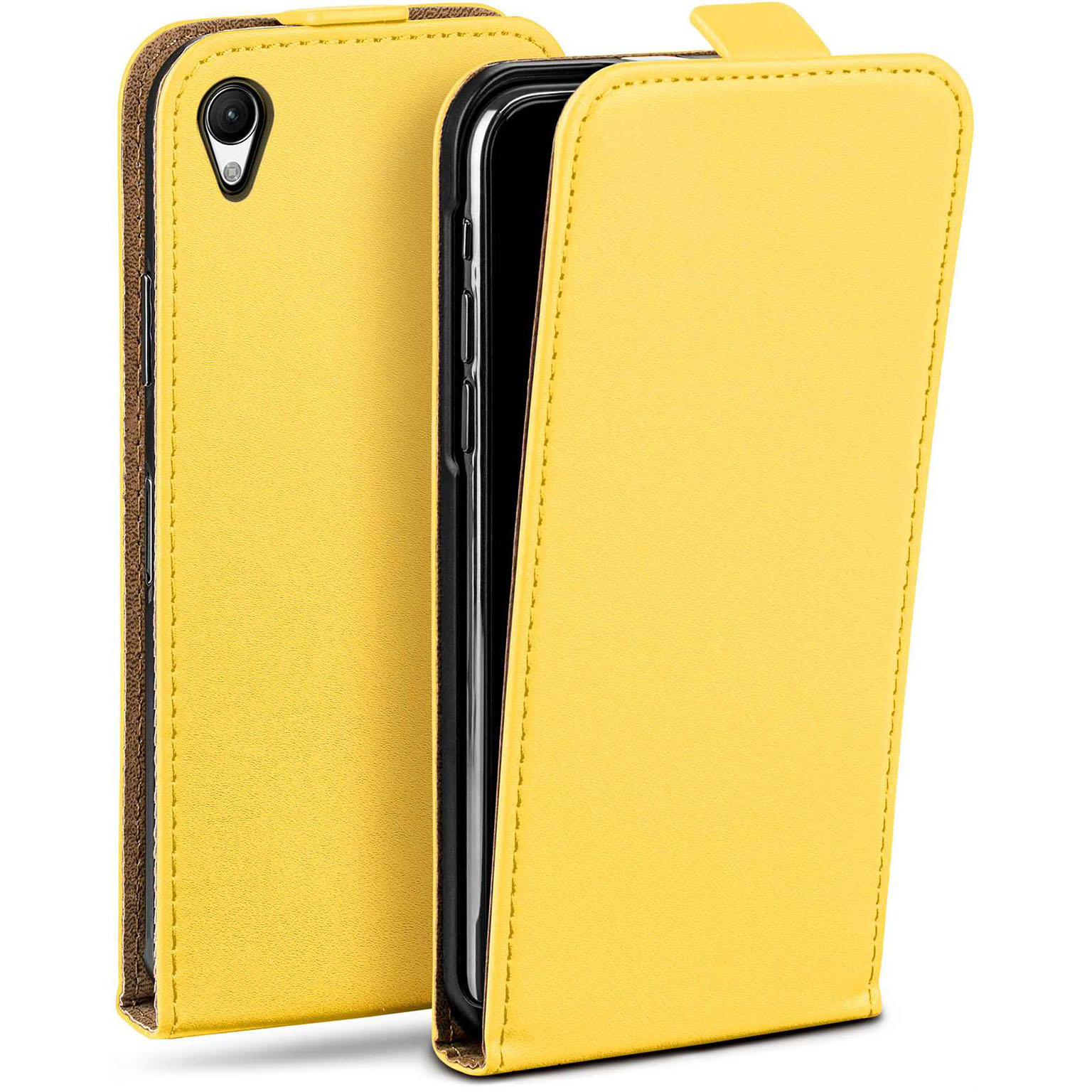 moex Flip Case Sony Xperia Z1 Klapphülle Leder Optik – undefined