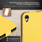 moex Flip Case Sony Xperia Z1 Klapphülle Leder Optik – Weiteres Produktbild 3