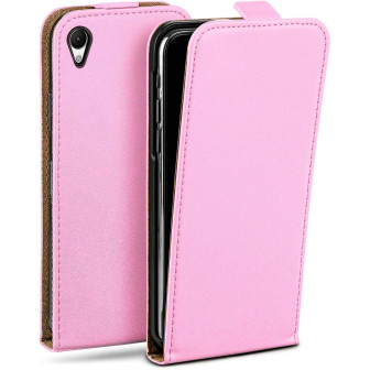 moex Flip Case Sony Xperia Z1 Klapphülle Leder Optik – Icy-Pink moex Flip Case Sony Xperia Z1 Klapphülle Leder Optik – Icy-Pink