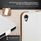 moex Flip Case Sony Xperia Z1 Klapphülle Leder Optik – Weiteres Produktbild 3