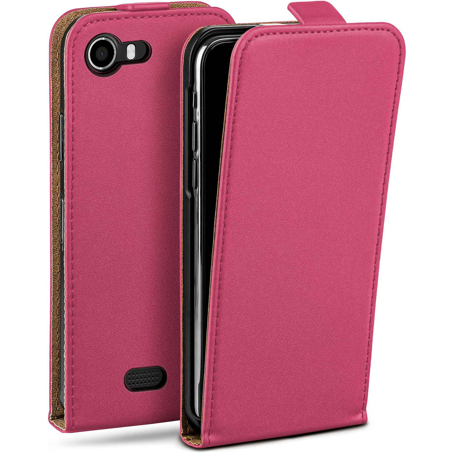moex Flip Case Wiko Lenny Klapphülle Leder Optik – Weiteres Produktbild 1 moex Flip Case Wiko Lenny Klapphülle Leder Optik – Weiteres Produktbild 1