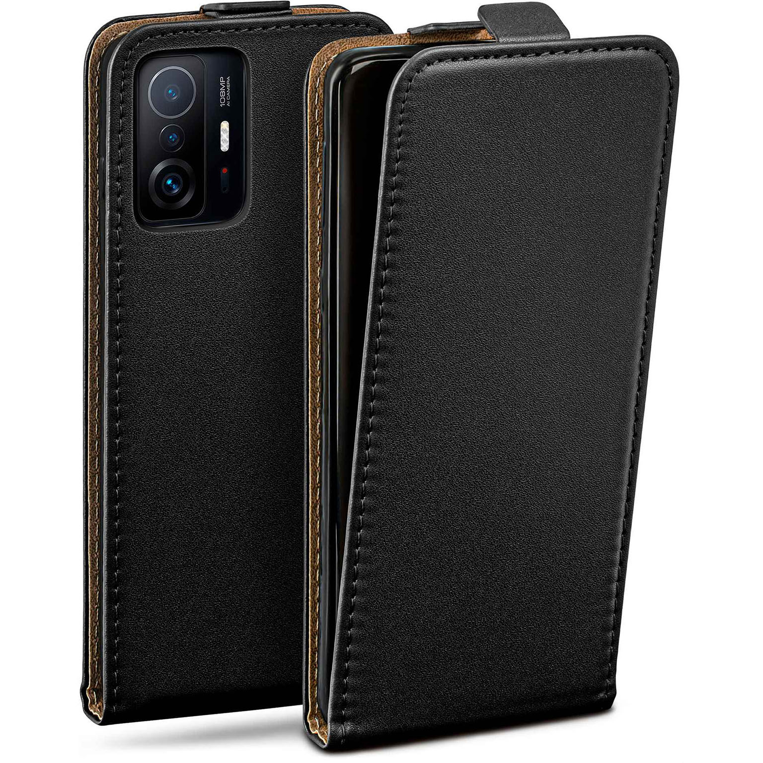 moex Flip Case Xiaomi 11T Pro Klapphülle Leder Optik – undefined