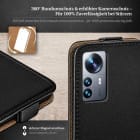 moex Flip Case Xiaomi 12 Pro Klapphülle Leder Optik – Weiteres Produktbild 3