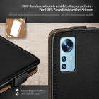moex Flip Case Xiaomi 12 Klapphülle Leder Optik – Weiteres Produktbild 3