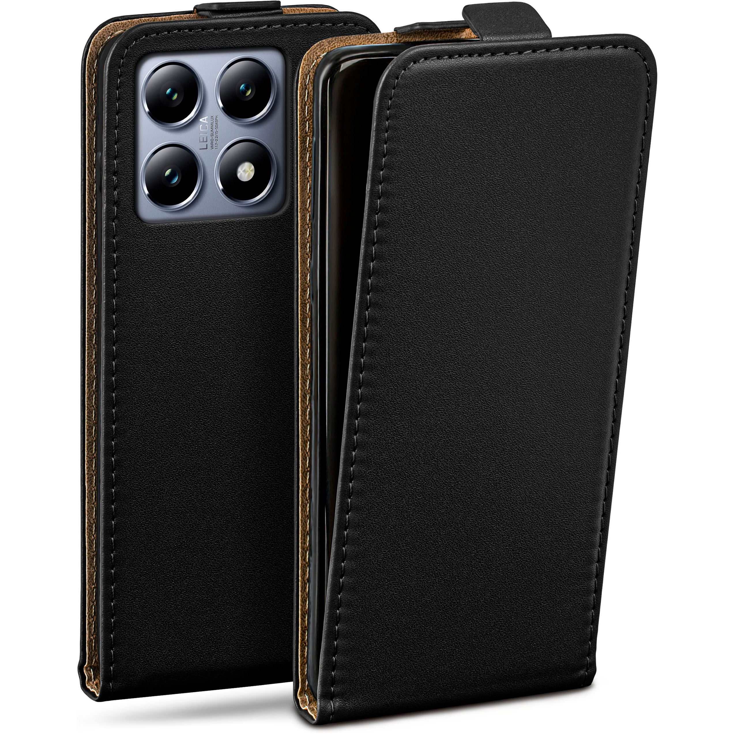 moex Flip Case Xiaomi 14T Pro Klapphülle Leder Optik – Weiteres Produktbild 1 moex Flip Case Xiaomi 14T Pro Klapphülle Leder Optik – Weiteres Produktbild 1