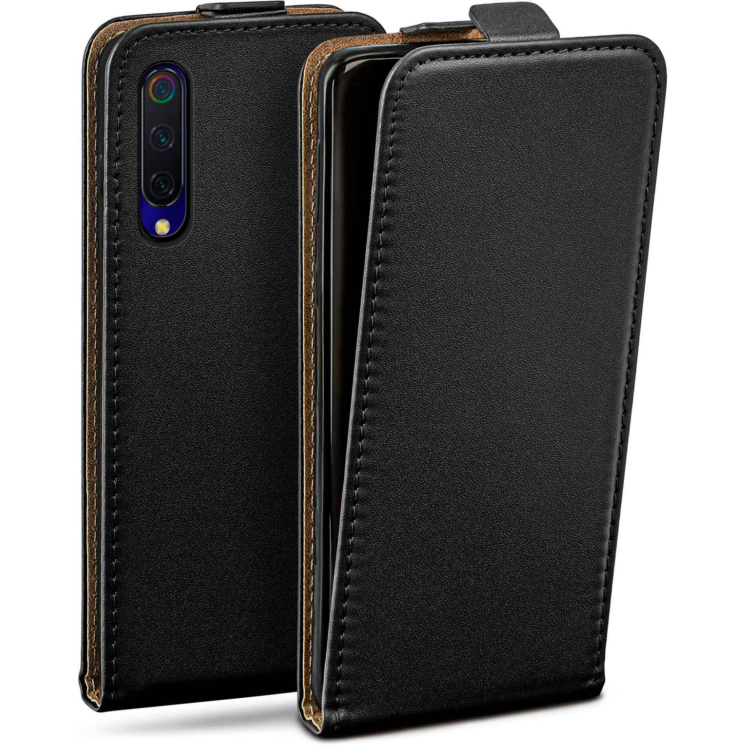 moex Flip Case Xiaomi Mi 9 Klapphülle Leder Optik – Weiteres Produktbild 1 moex Flip Case Xiaomi Mi 9 Klapphülle Leder Optik – Weiteres Produktbild 1