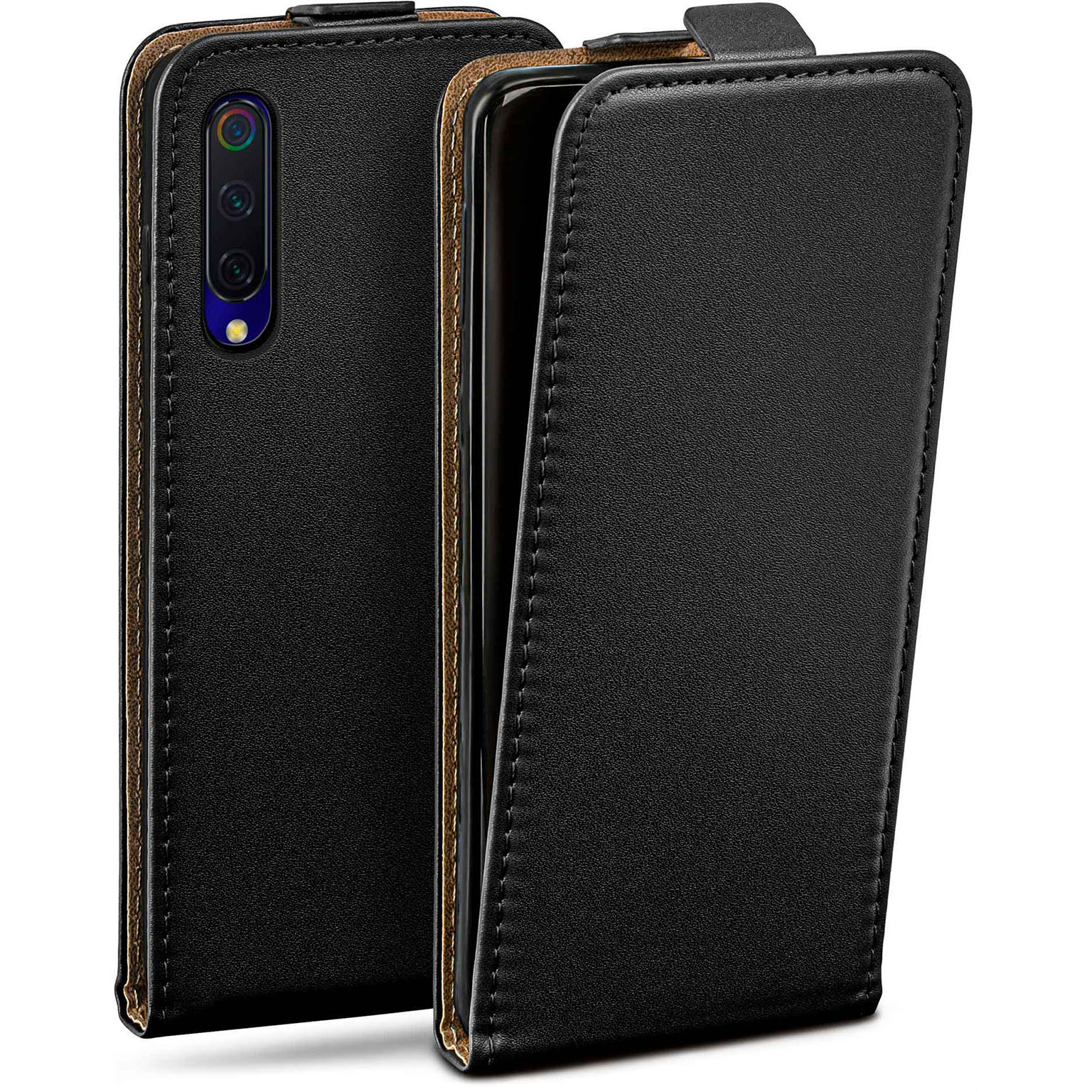 moex Flip Case Xiaomi Mi 9 Explorer Klapphülle Leder Optik – Weiteres Produktbild 1 moex Flip Case Xiaomi Mi 9 Explorer Klapphülle Leder Optik – Weiteres Produktbild 1