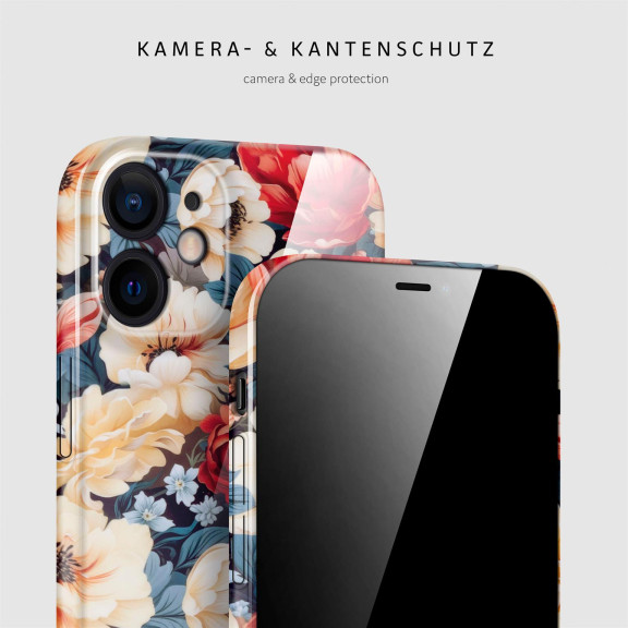 ONEFLOW Flower Cover iPhone 12 Blumen Muster – Weiteres Produktbild 2 ONEFLOW Flower Cover iPhone 12 Blumen Muster – Weiteres Produktbild 2