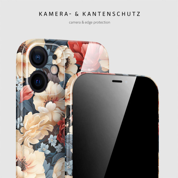 ONEFLOW Flower Cover iPhone 12 Blumen Muster – Weiteres Produktbild 2 ONEFLOW Flower Cover iPhone 12 Blumen Muster – Weiteres Produktbild 2