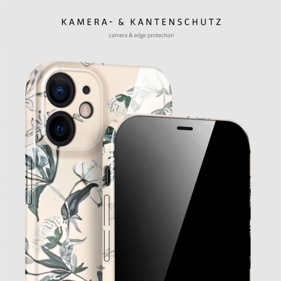 ONEFLOW Flower Cover iPhone 12 Blumen Muster – Weiteres Produktbild 2