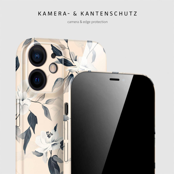 ONEFLOW Flower Cover iPhone 12 Blumen Muster – Weiteres Produktbild 2 ONEFLOW Flower Cover iPhone 12 Blumen Muster – Weiteres Produktbild 2