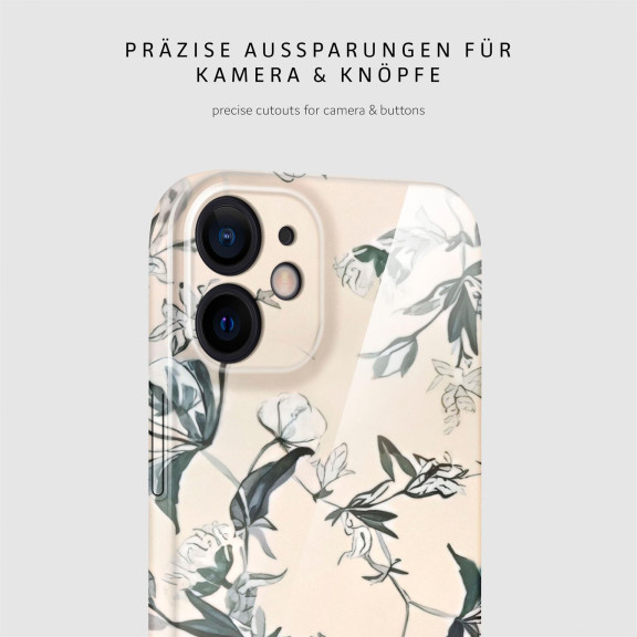 ONEFLOW Flower Cover iPhone 12 Blumen Muster – Weiteres Produktbild 7