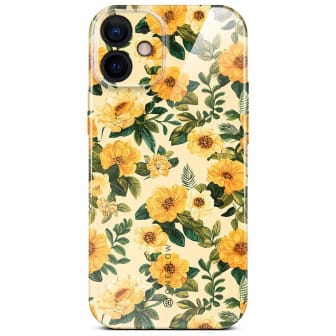 ONEFLOW Flower Cover iPhone 12 Blumen Muster – Sunny Melody ONEFLOW Flower Cover iPhone 12 Blumen Muster – Sunny Melody