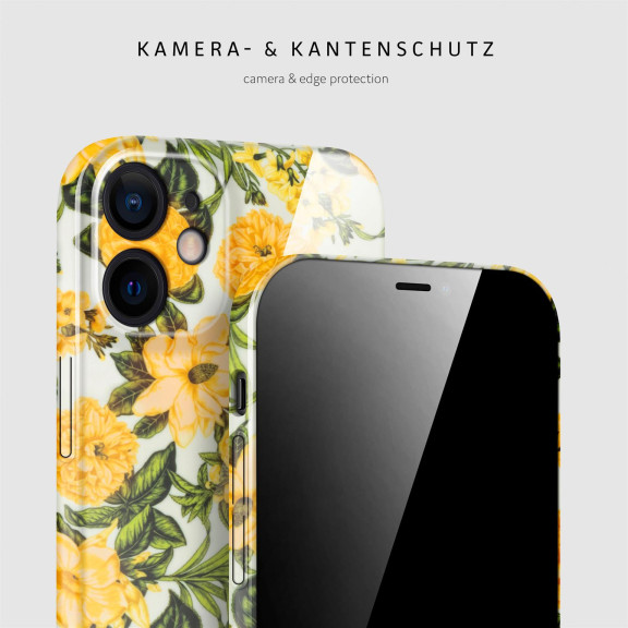ONEFLOW Flower Cover iPhone 12 Blumen Muster – Weiteres Produktbild 2 ONEFLOW Flower Cover iPhone 12 Blumen Muster – Weiteres Produktbild 2