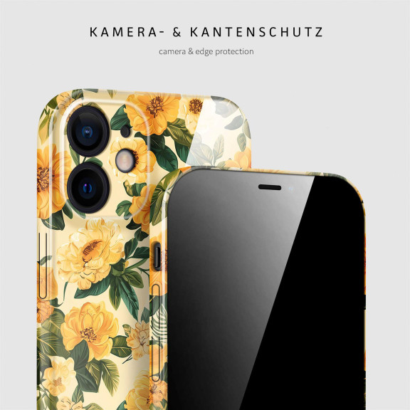 ONEFLOW Flower Cover iPhone 12 Blumen Muster – Weiteres Produktbild 2 ONEFLOW Flower Cover iPhone 12 Blumen Muster – Weiteres Produktbild 2