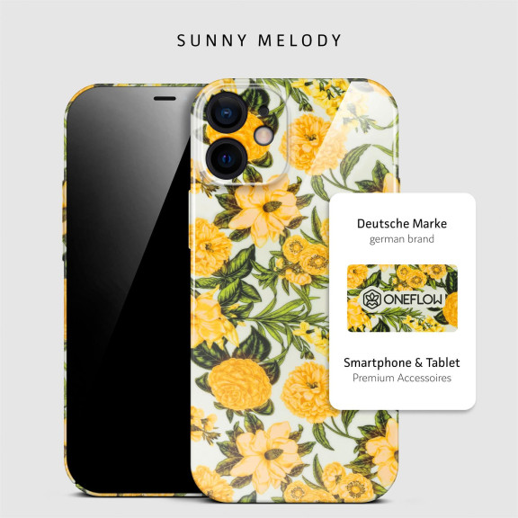 ONEFLOW Flower Cover iPhone 12 Blumen Muster – Weiteres Produktbild 4