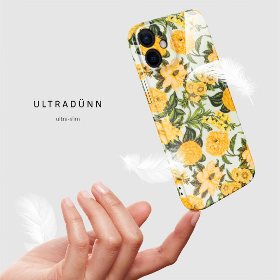 ONEFLOW Flower Cover iPhone 12 Blumen Muster – Weiteres Produktbild 5