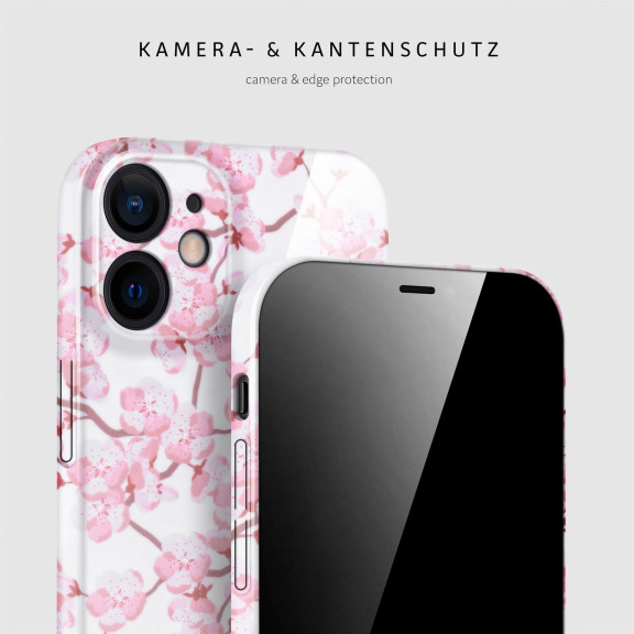 ONEFLOW Flower Cover iPhone 12 Blumen Muster – Weiteres Produktbild 2