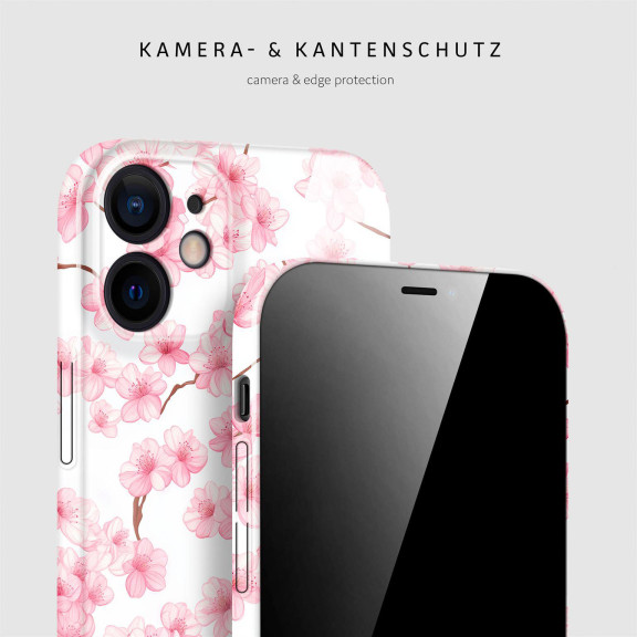 ONEFLOW Flower Cover iPhone 12 Blumen Muster – Weiteres Produktbild 2 ONEFLOW Flower Cover iPhone 12 Blumen Muster – Weiteres Produktbild 2