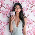 ONEFLOW Flower Cover iPhone 12 Blumen Muster – Weiteres Produktbild 3