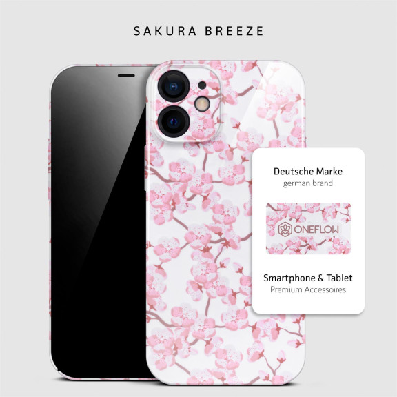 ONEFLOW Flower Cover iPhone 12 Blumen Muster – Weiteres Produktbild 4